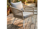 Conjunto de Exterior Tirreno Aluminium Gris / Rattan - imagen 2