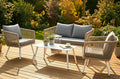 Conjunto de Exterior Tirreno Aluminium Gris / Rattan - imagen 3