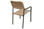 Silla de Exterior Sava Mimbre / Negro - imagen 2