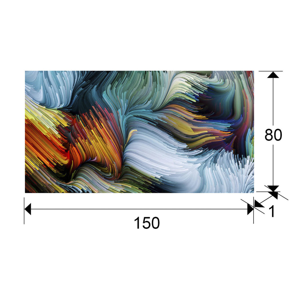 Fotografía Simbiosis 150 × 80 cm - medidas