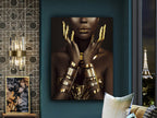 Fotografía Sombra Y Oro 90 × 120 cm