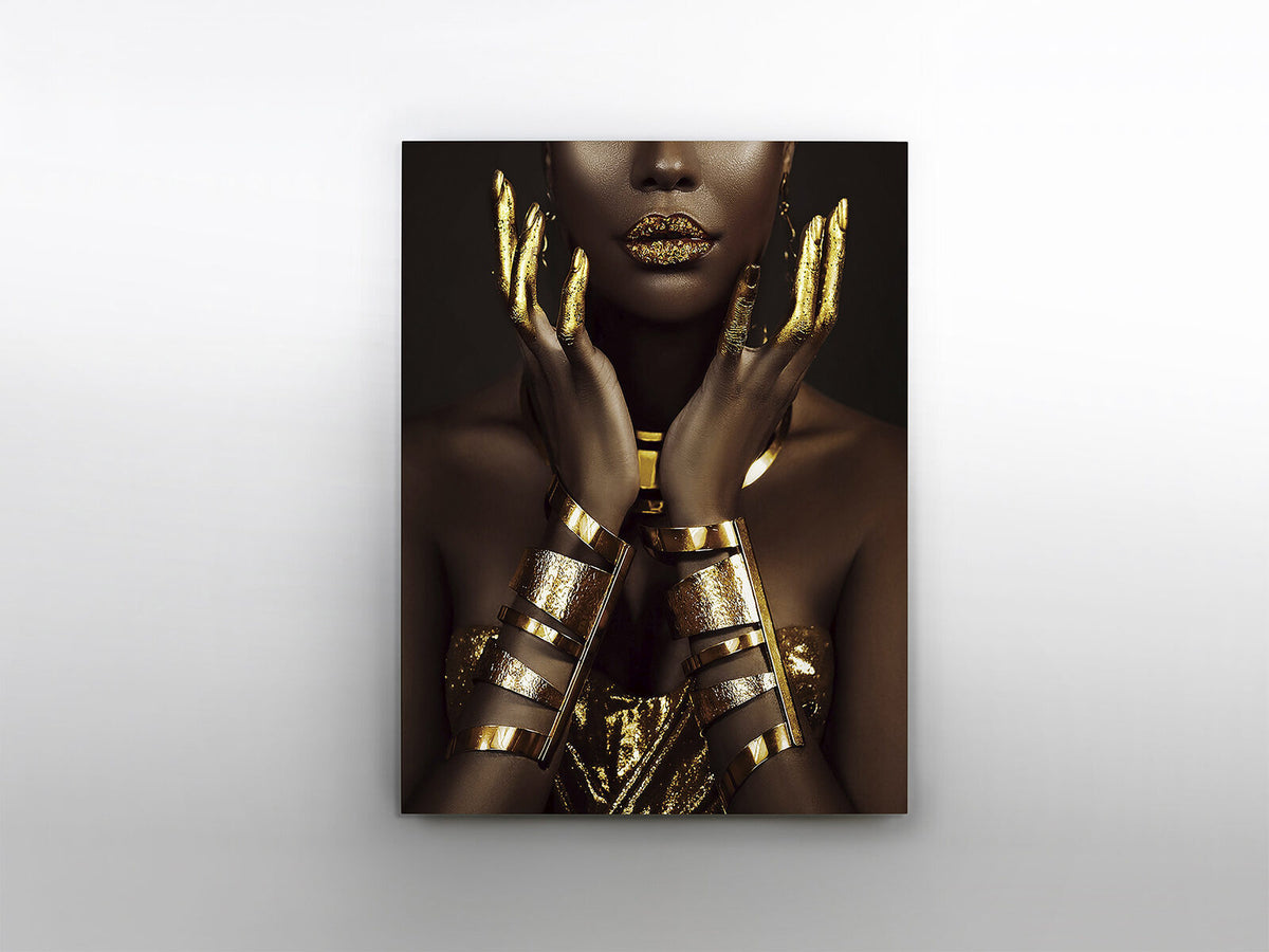 Fotografía Sombra Y Oro 90 × 120 cm