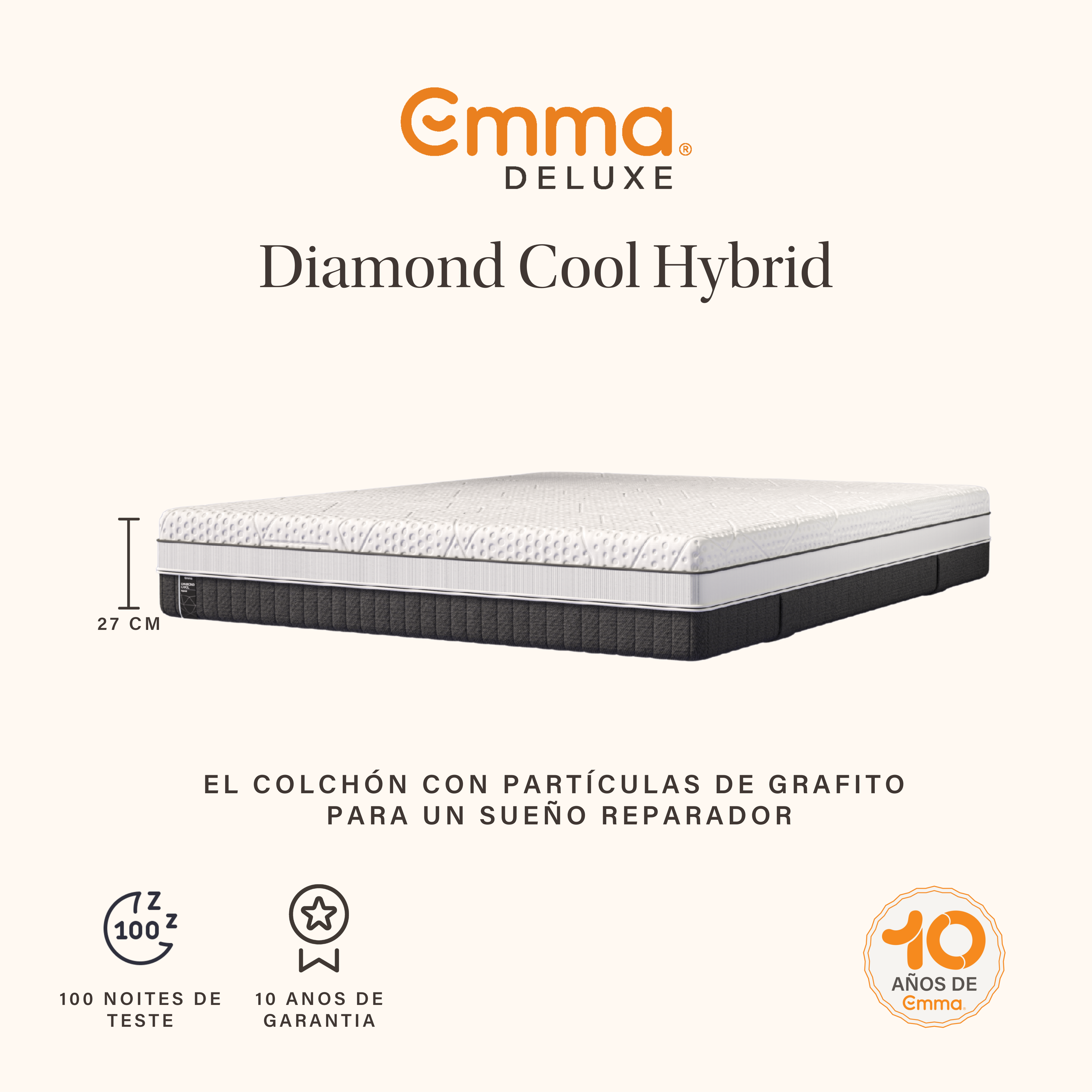 Colchón Diamond Cool Hybrid