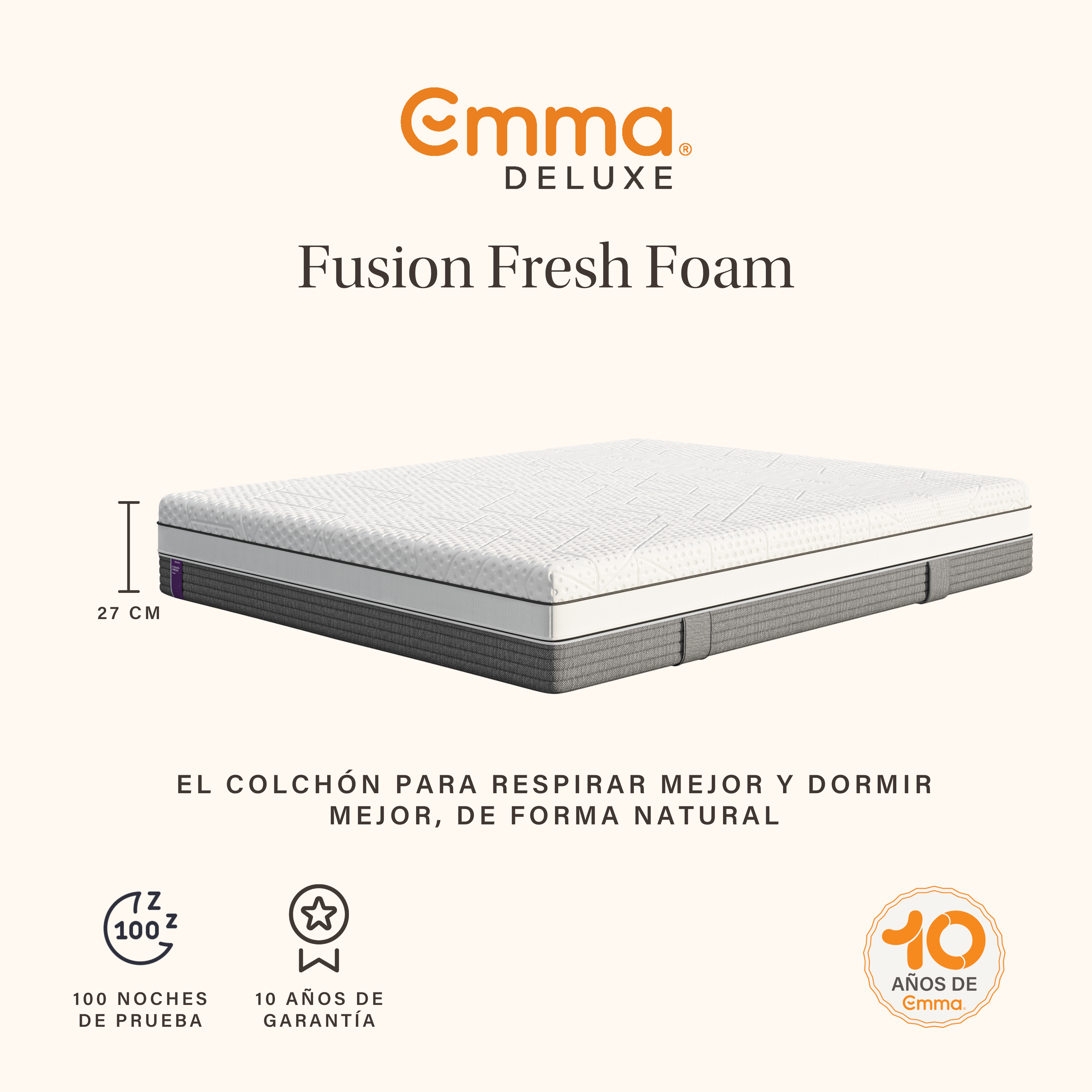 Colchón Fusion Fresh Foam