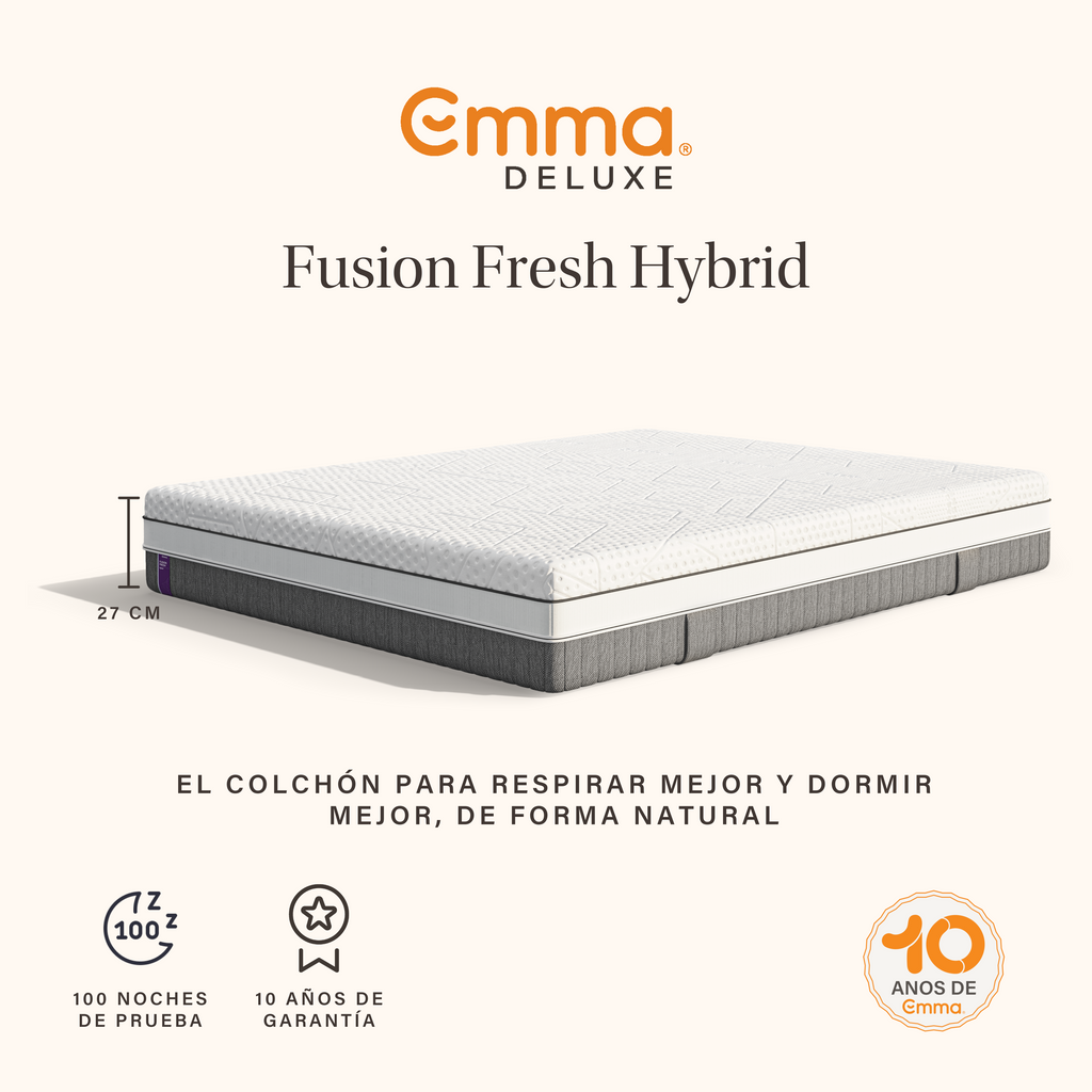 Colchón Emma Fusion Fresh Hybrid