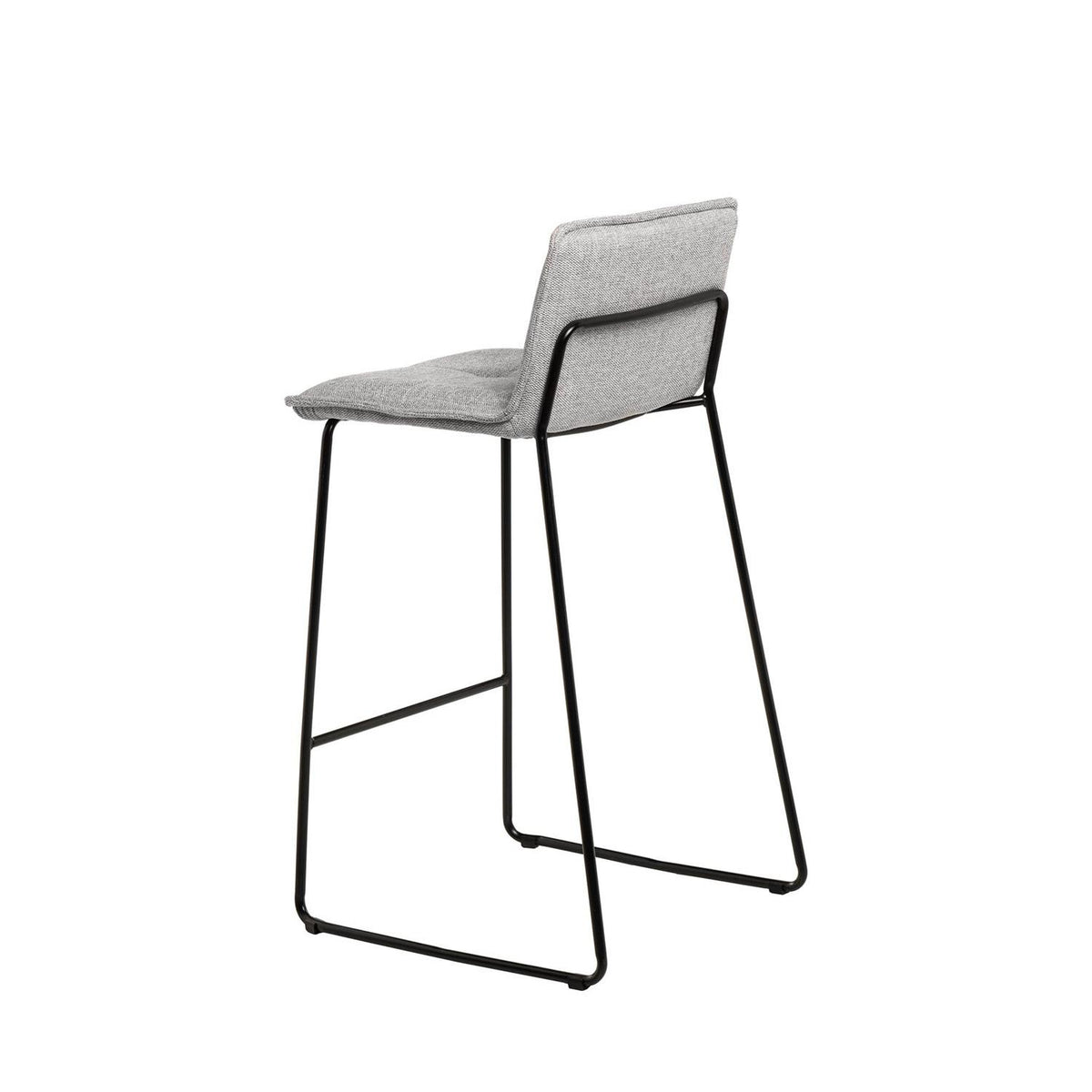 Taburete Abot - Gris / Pata Negra