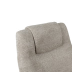 Butaca Nevada con reposapiés Taupe