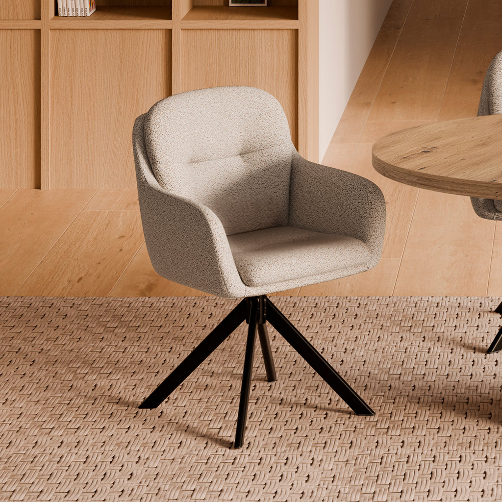 Silla Silvi Beige Pata Negra - vista 2