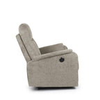 Sillón relax Kasumi taupe eléctrico