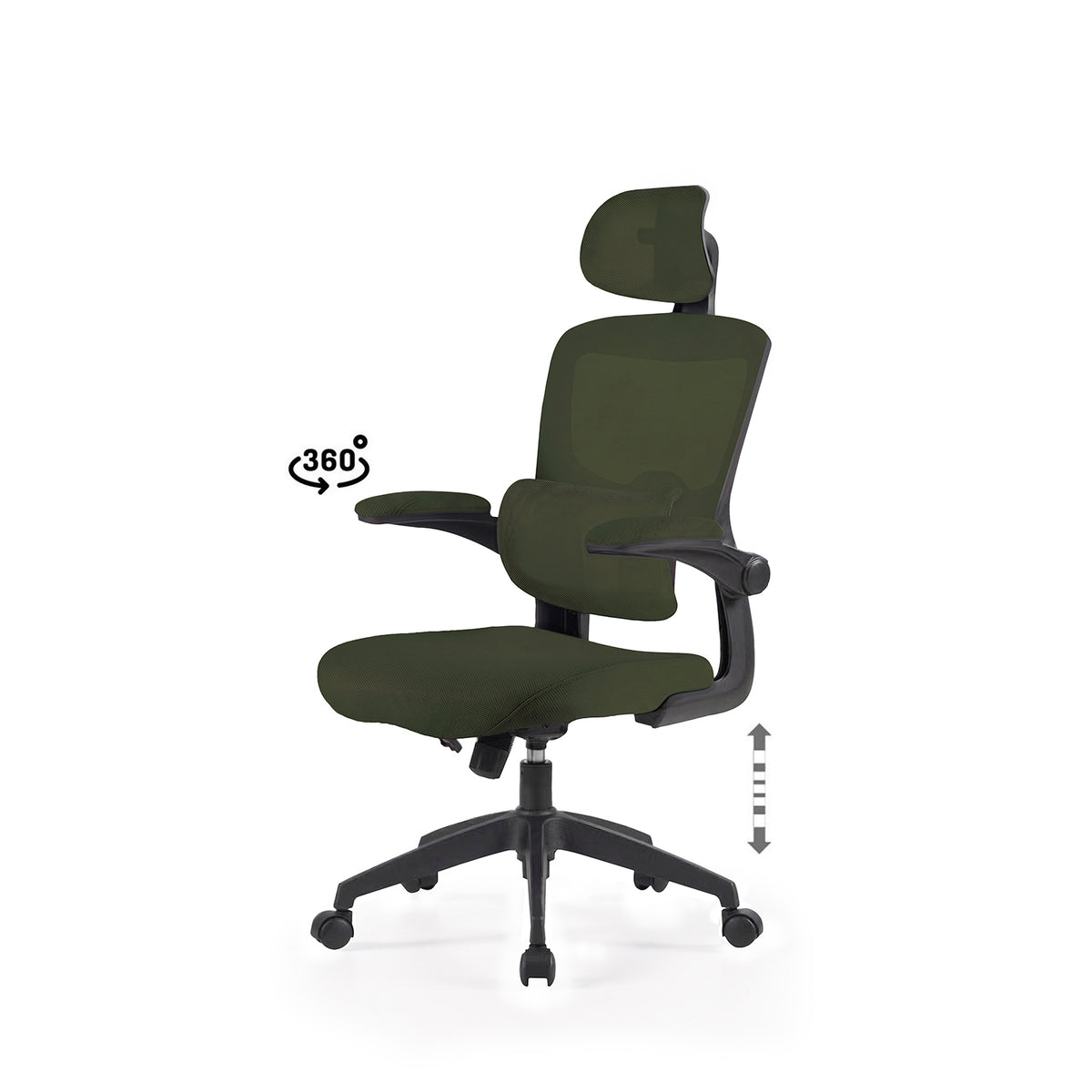 Silla de Oficina Bristol - Verde