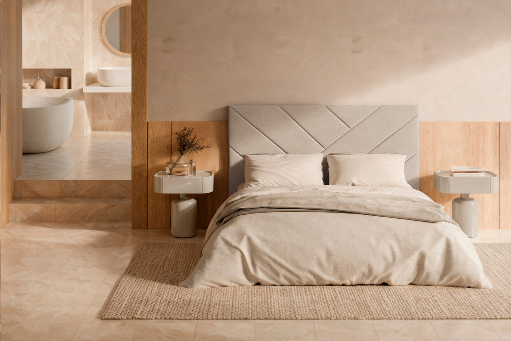 Mesita Benja Beige Brillo