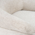 Butaca Nevada con reposapiés Beige