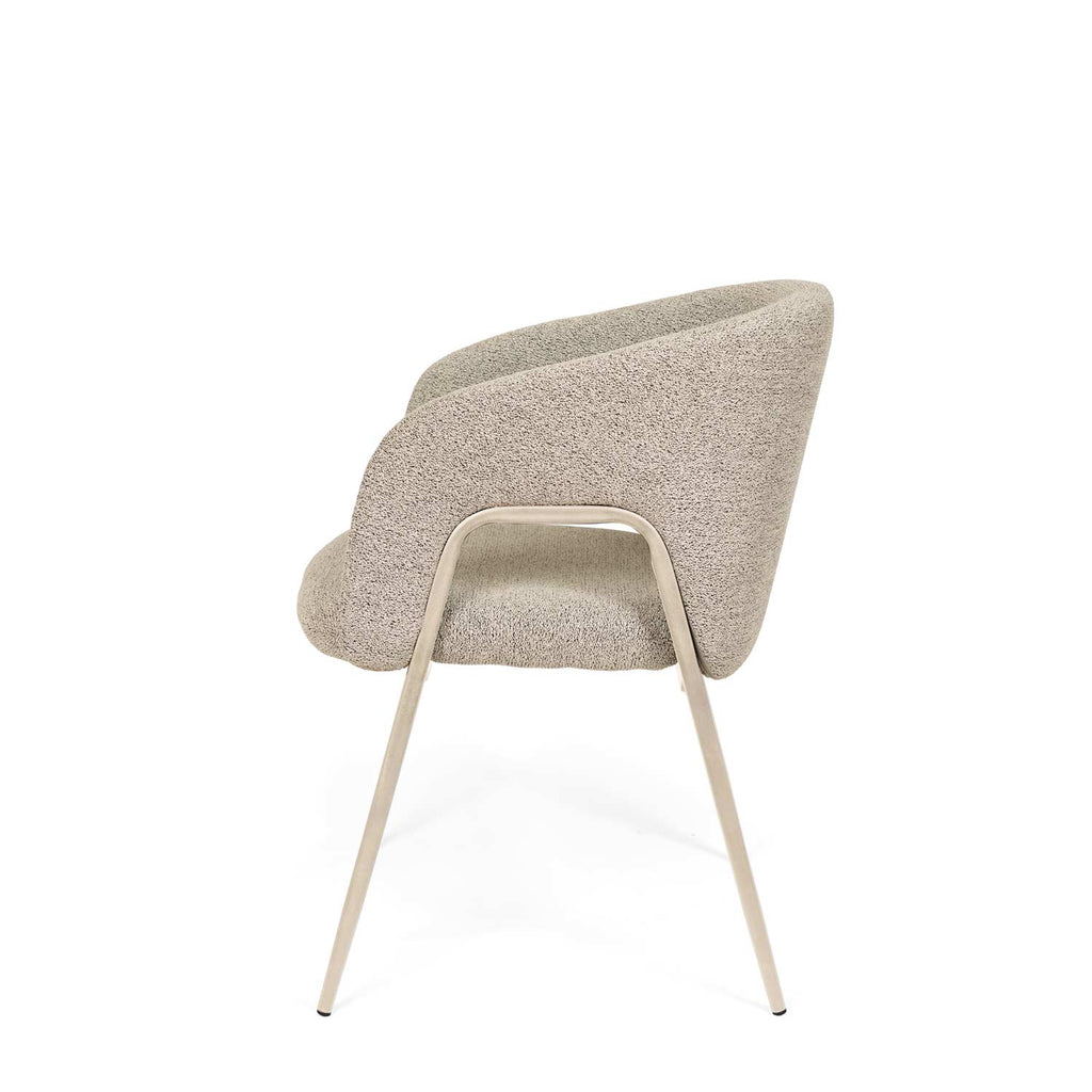 Silla Anneli Pata Beige foto 5