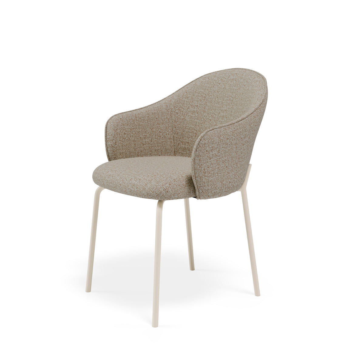 Silla Mirabella Pata Beige Beige