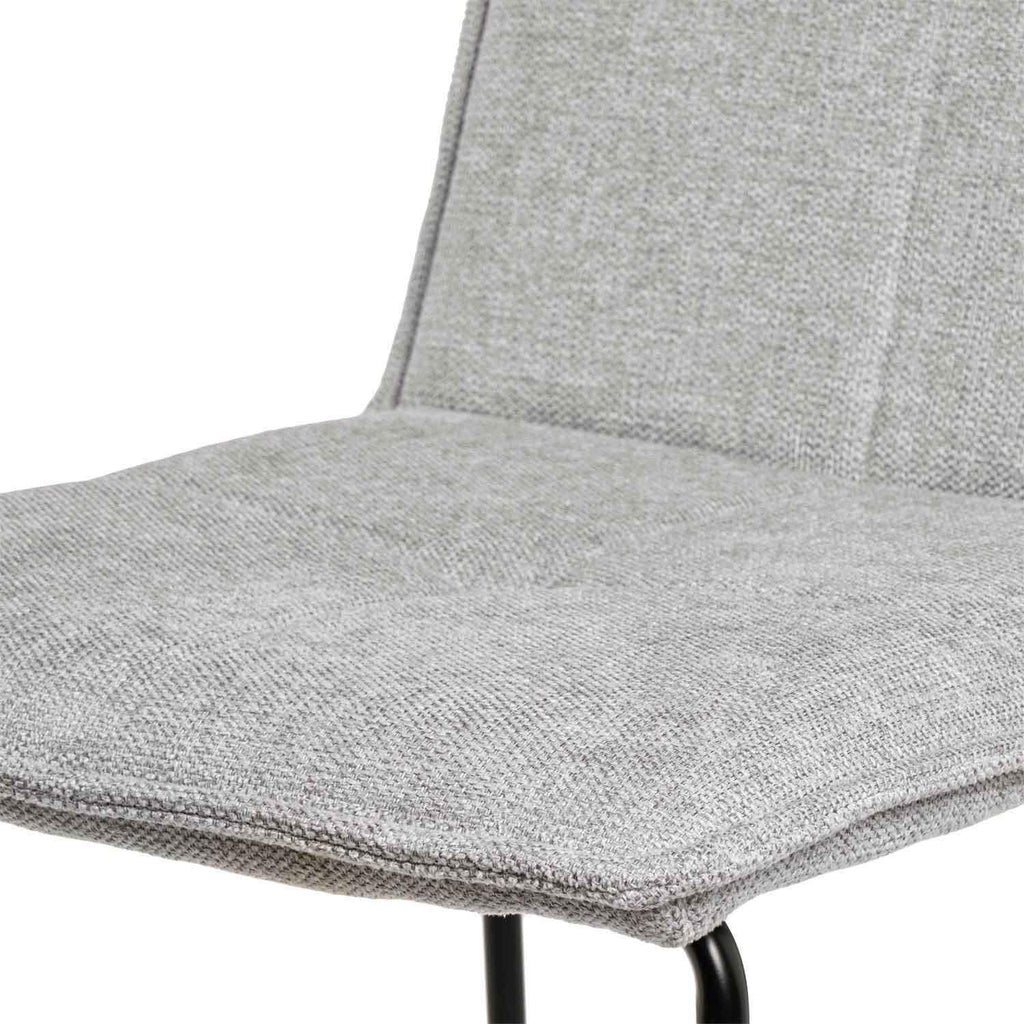 Taburete Brandon - Gris / Pata Negra