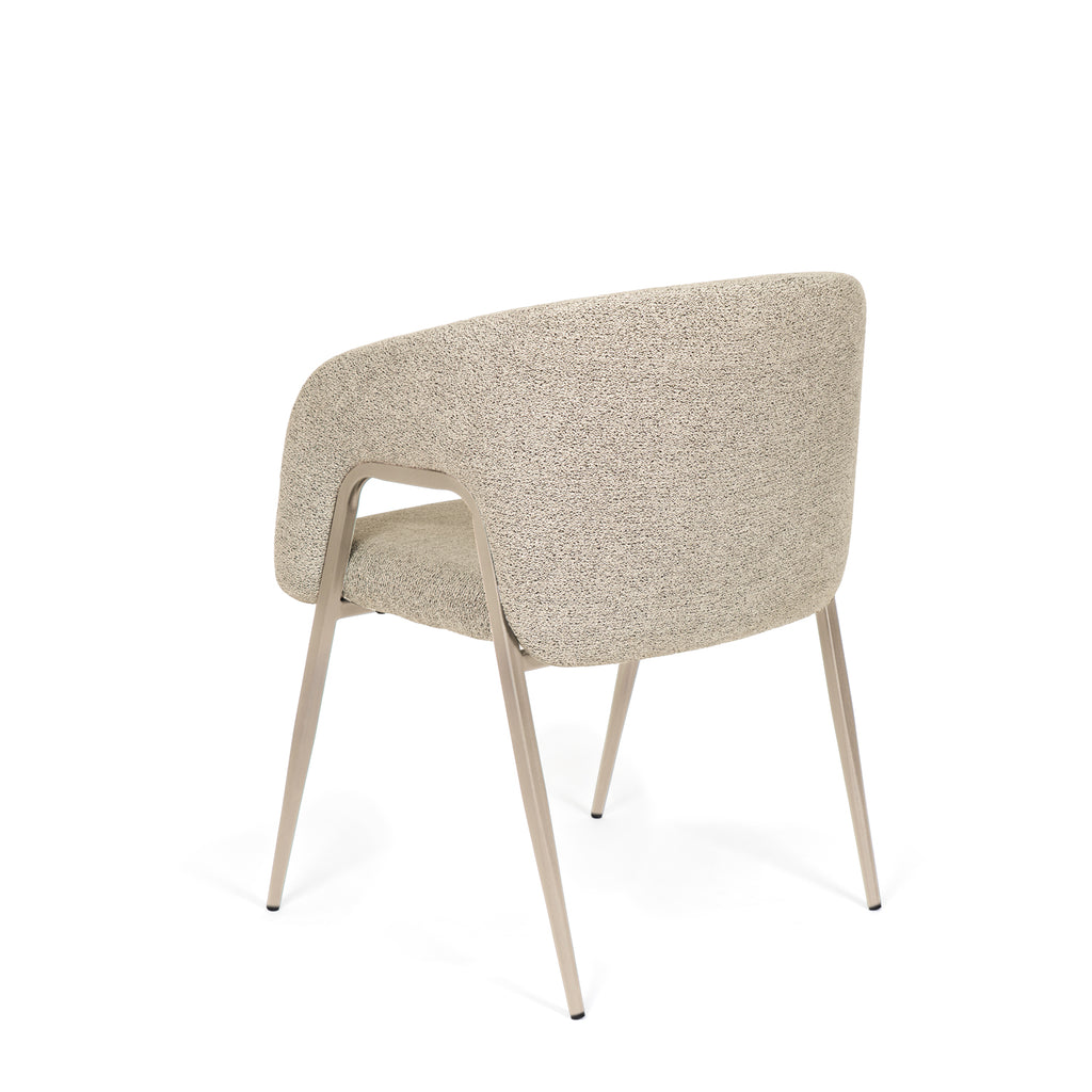 Silla Anneli Pata Beige foto 4