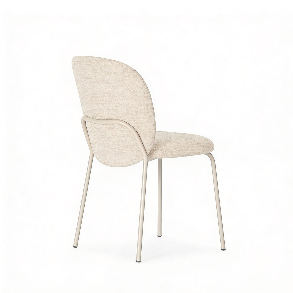 Silla Riona Pata Beige Beige