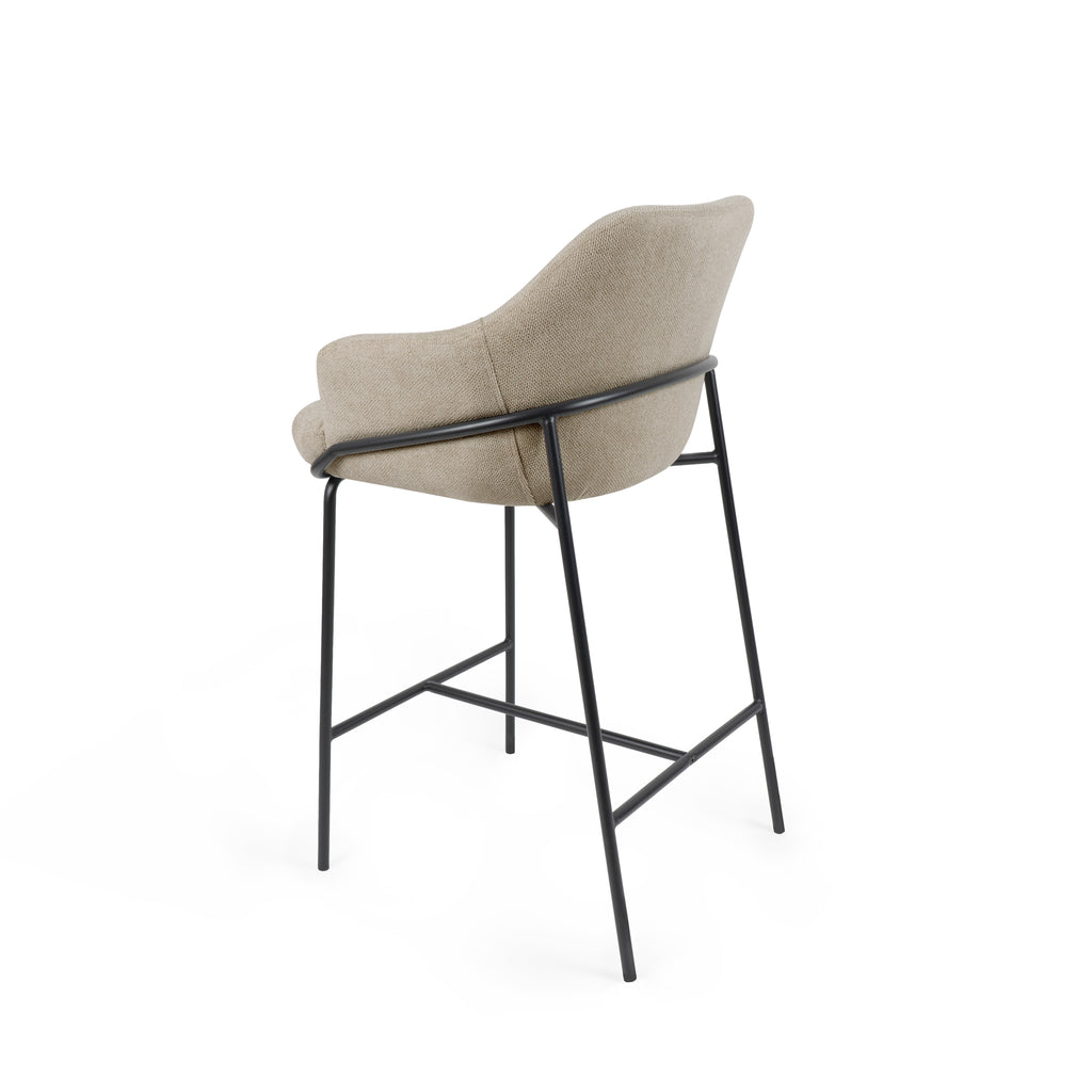 Taburete Thomas - Negra / Taupe
