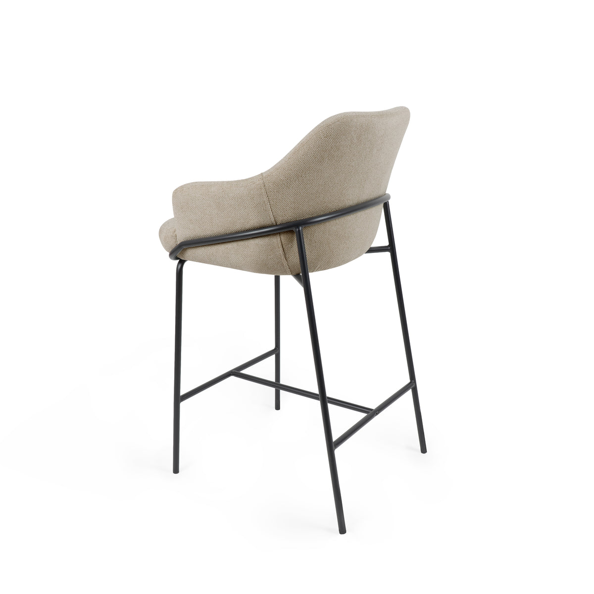 Taburete Thomas - Negra / Taupe