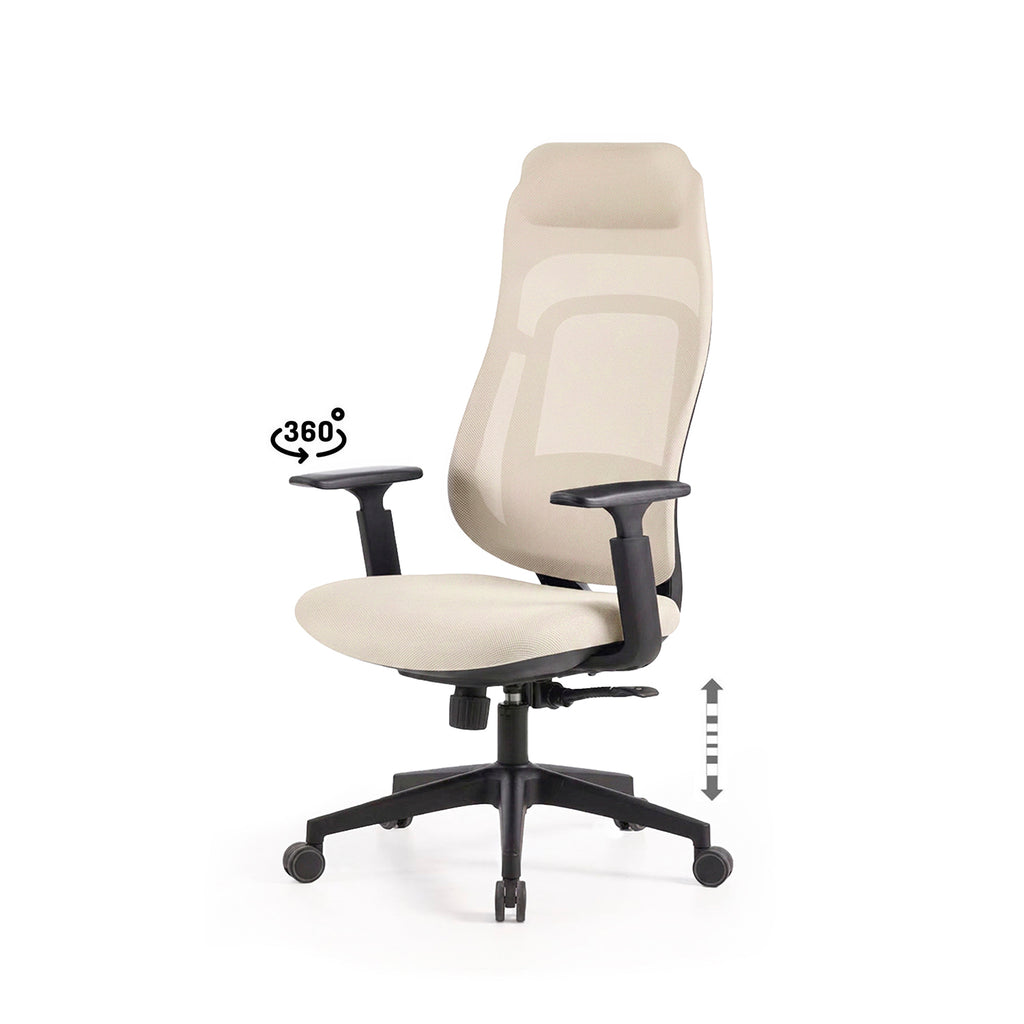 Silla de Oficina Columbus - Beige