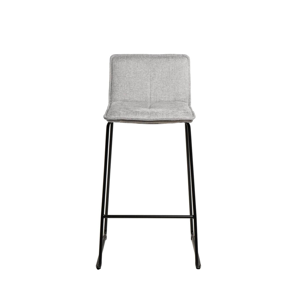Taburete Abot - Gris / Pata Negra