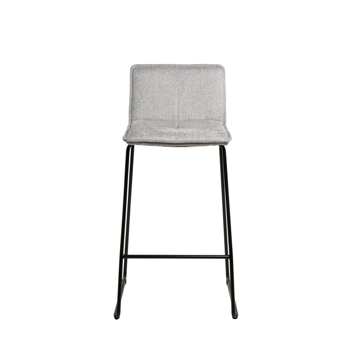 Taburete Abot - Gris / Pata Negra
