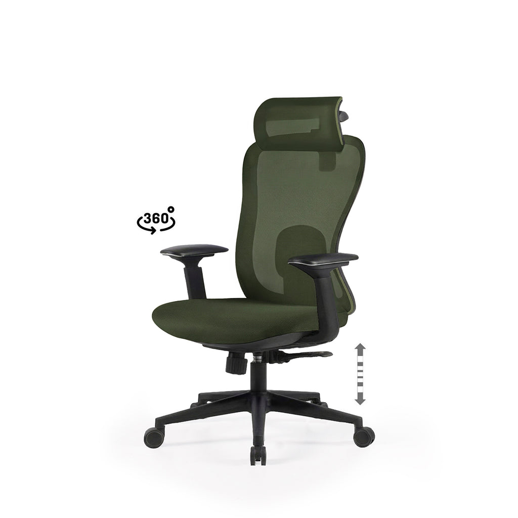 Silla de Oficina Pardue - Verde