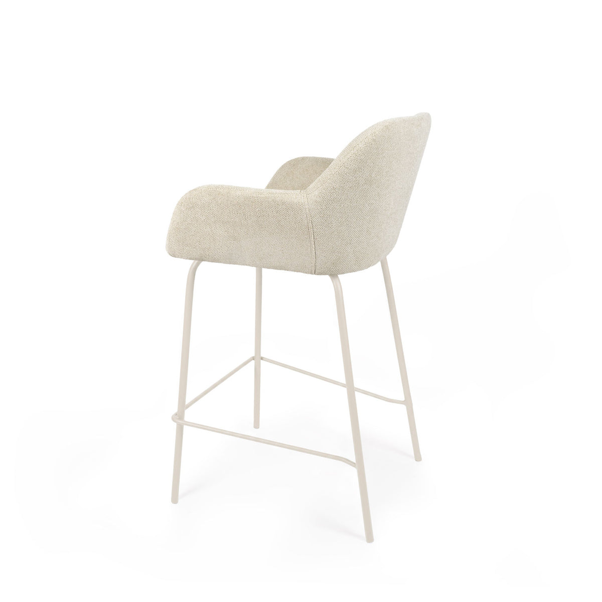 Taburete Jacob - Beige / Beige