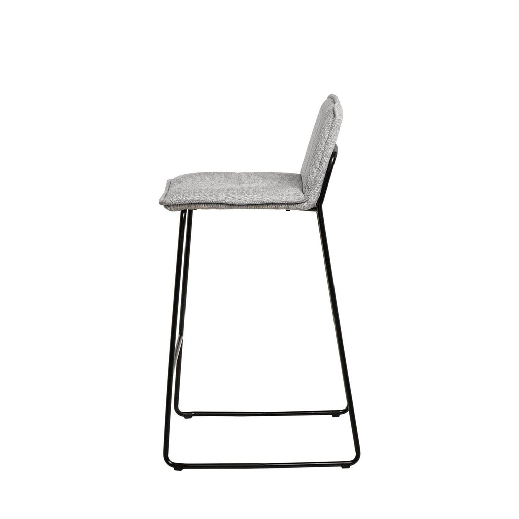 Taburete Abot - Gris / Pata Negra
