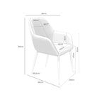 Silla Isabella Pata Beige