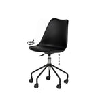 Silla Oficina Yale Negro