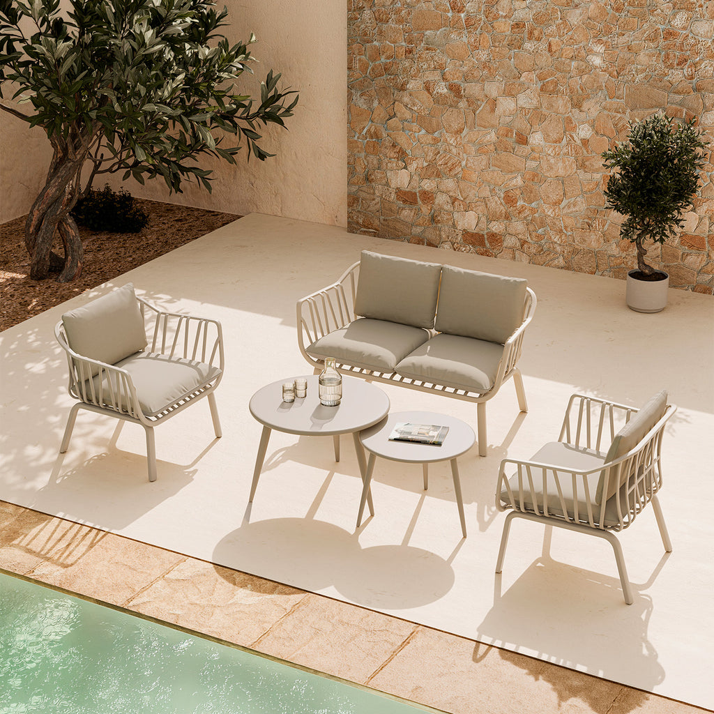 Conjunto Jardín Mikonos Beige 2