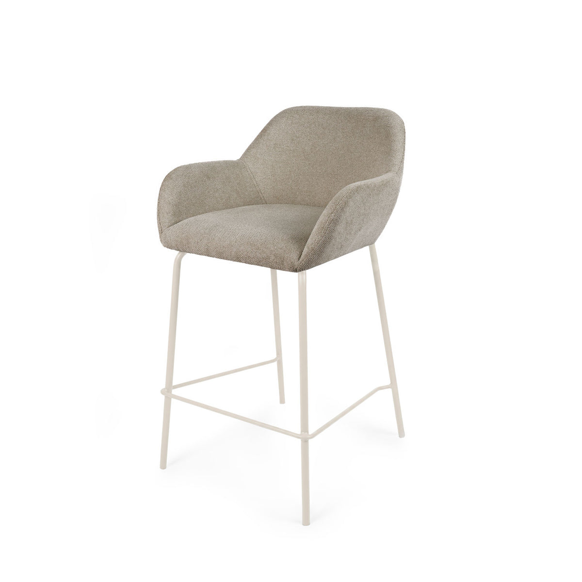 Taburete Jacob - Beige / Taupe