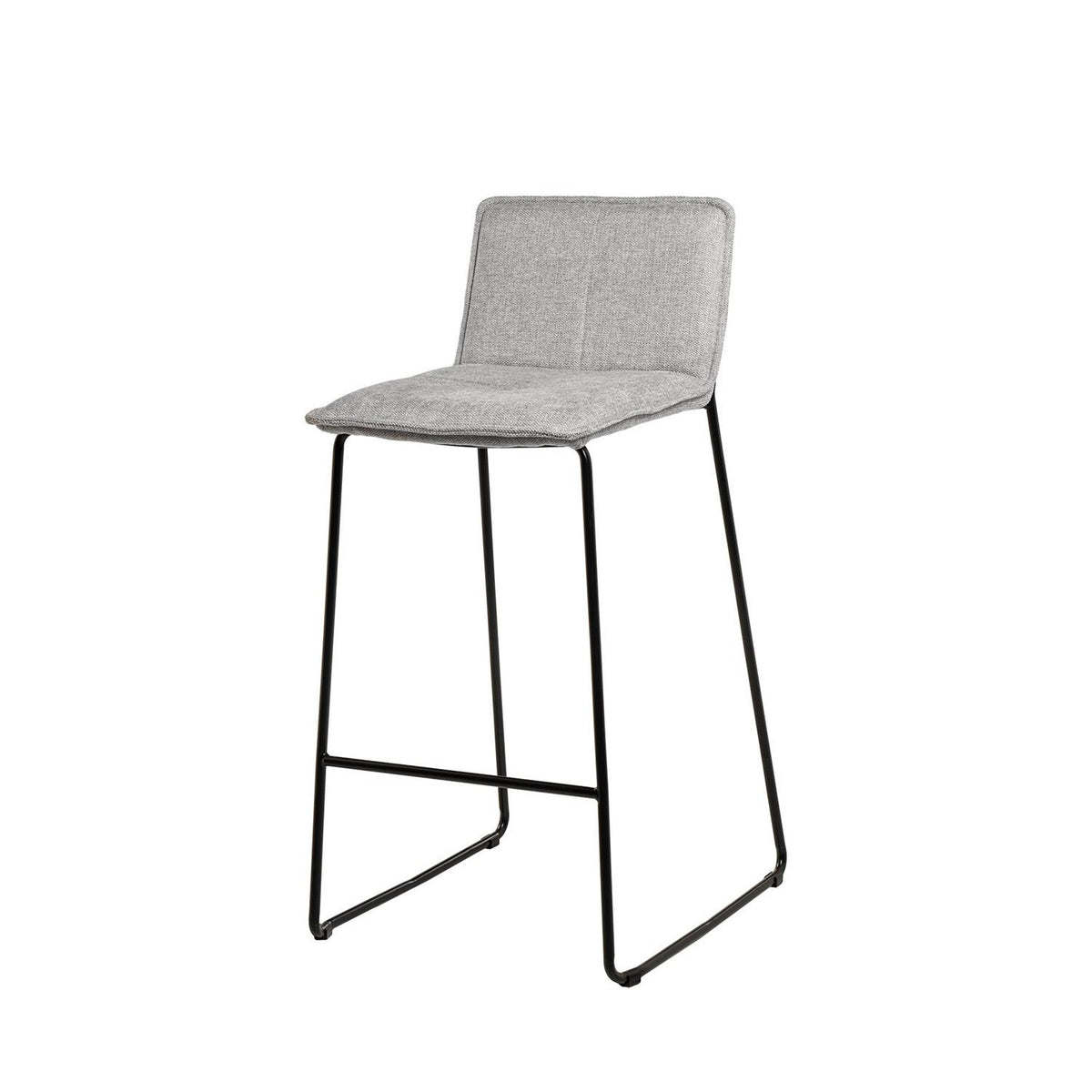 Taburete Abot - Gris / Pata Negra