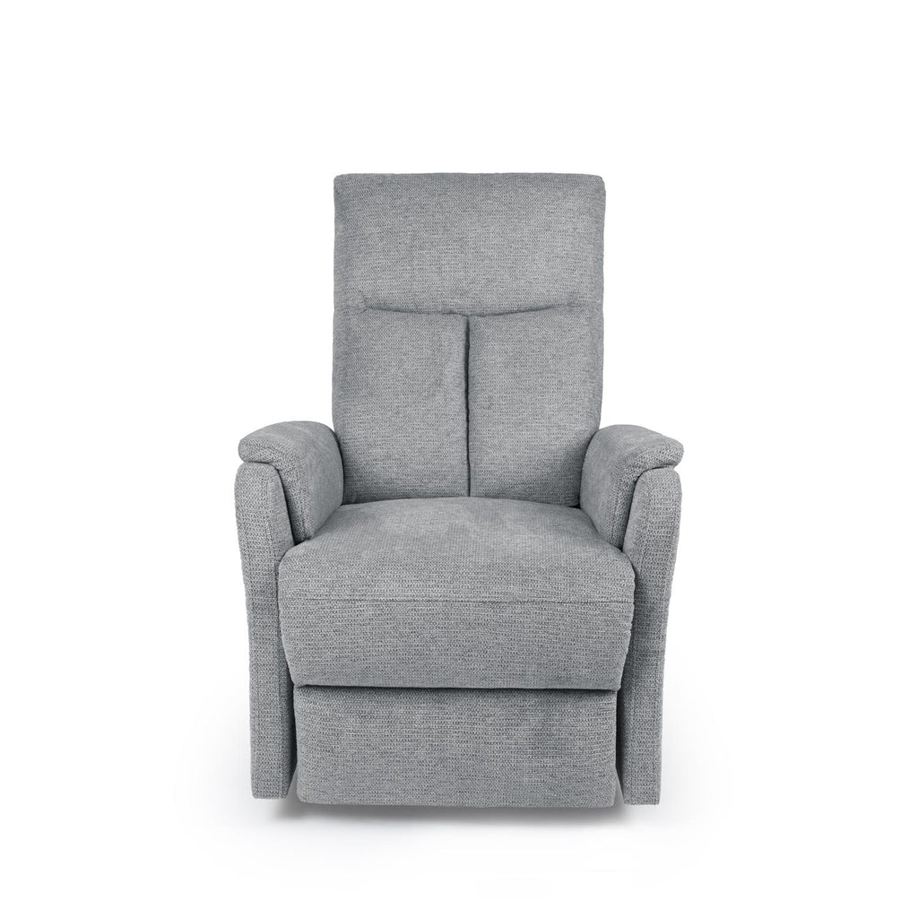 Sillón relax Kasumi gris claro eléctrico