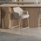 Taburete Thomas - Beige / Beige