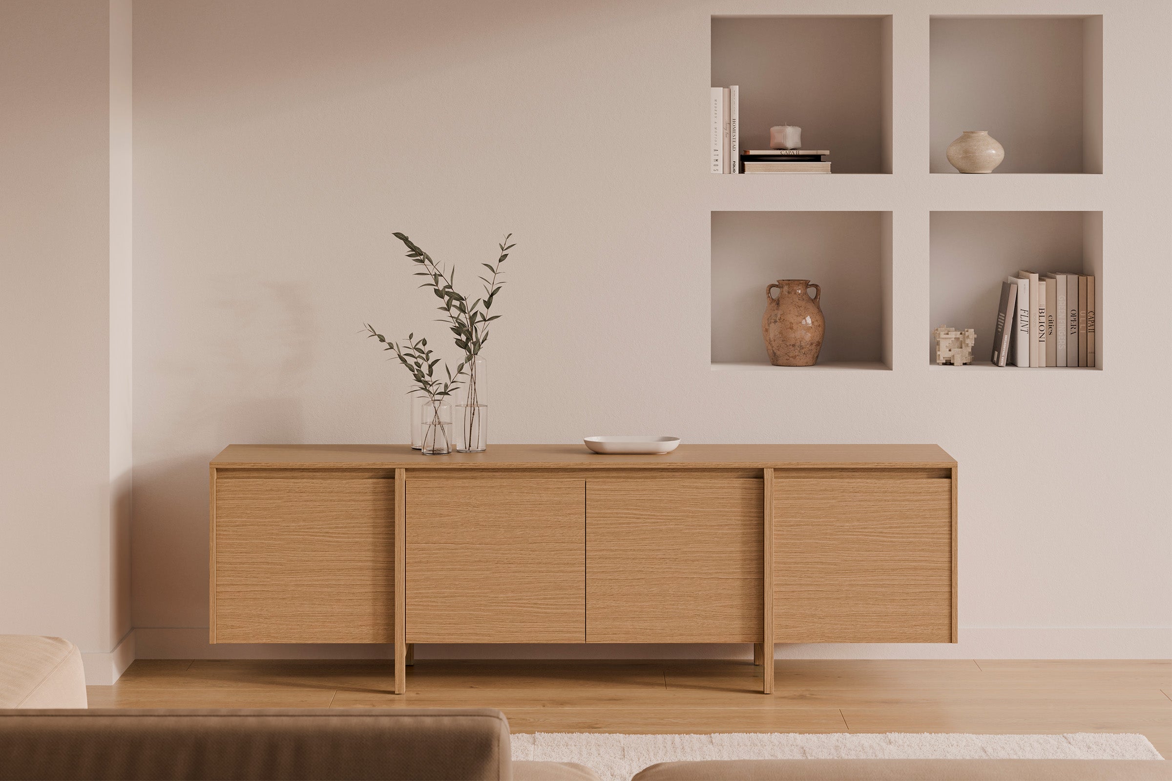 Mueble TV Pacific 200 cm Puertas