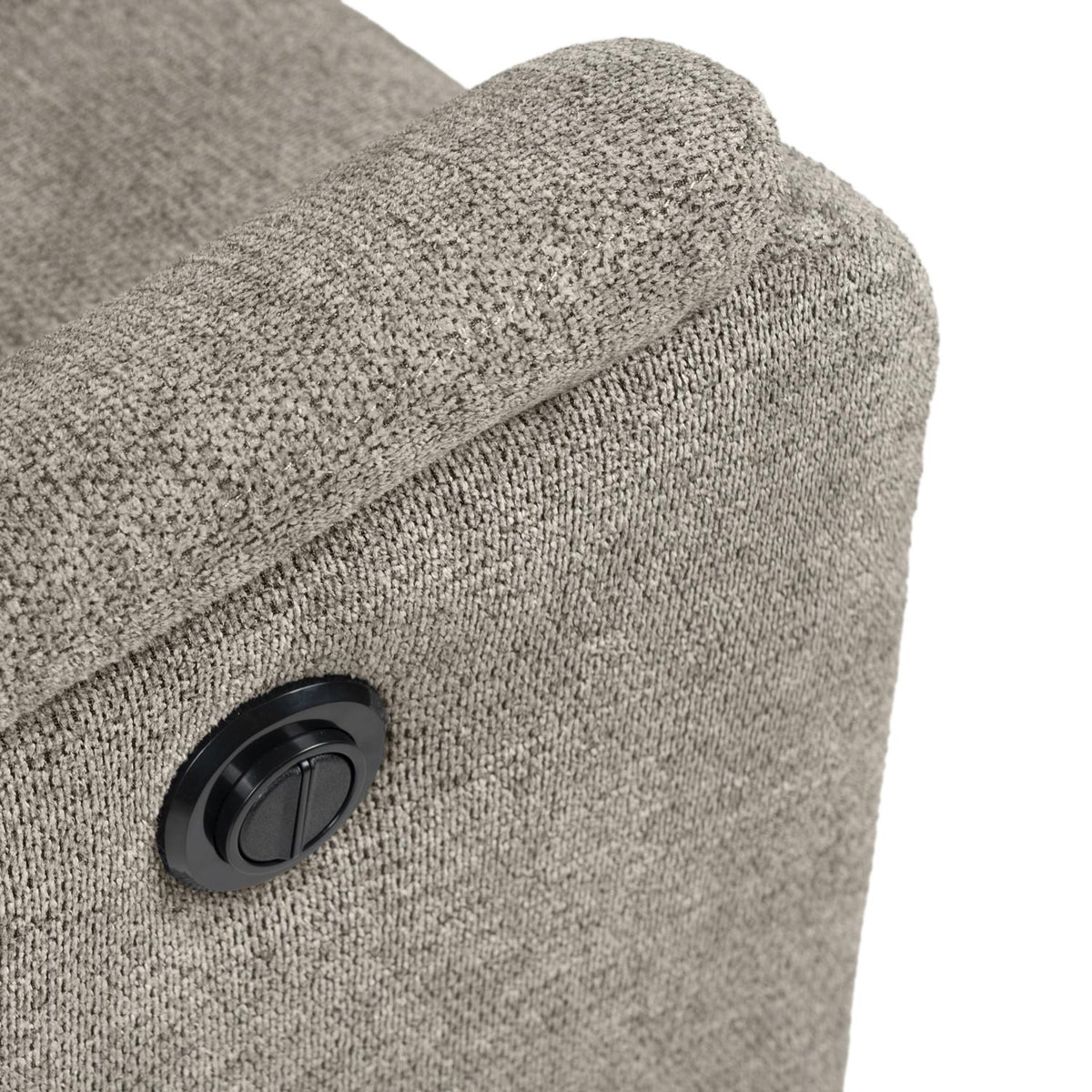 Sillón relax Kasumi taupe eléctrico