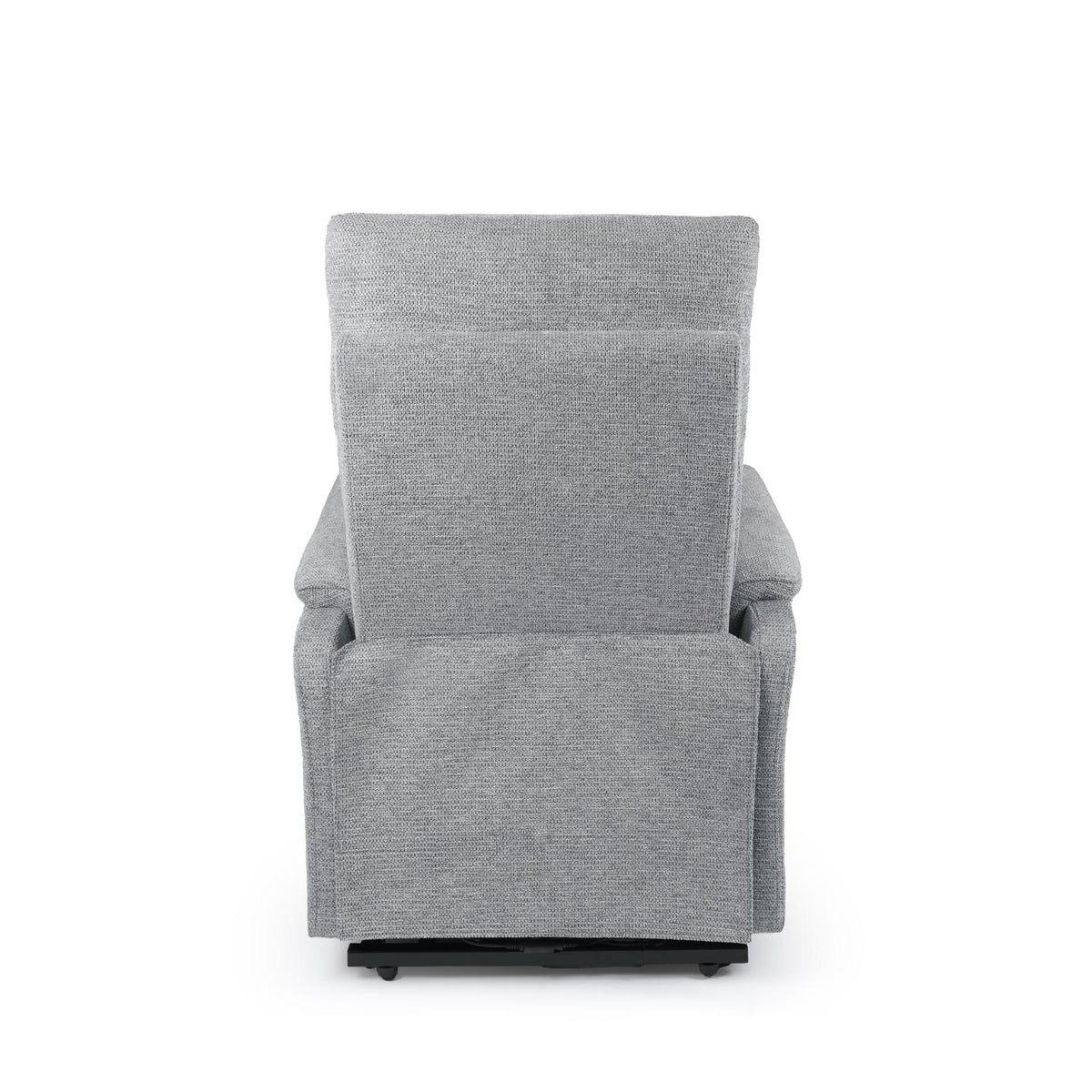 Sillón relax Kasumi gris claro con elevador