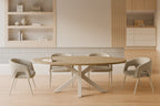 Silla Anneli Pata Beige ambiente