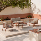 Conjunto Jardín Mikonos Terracota 2