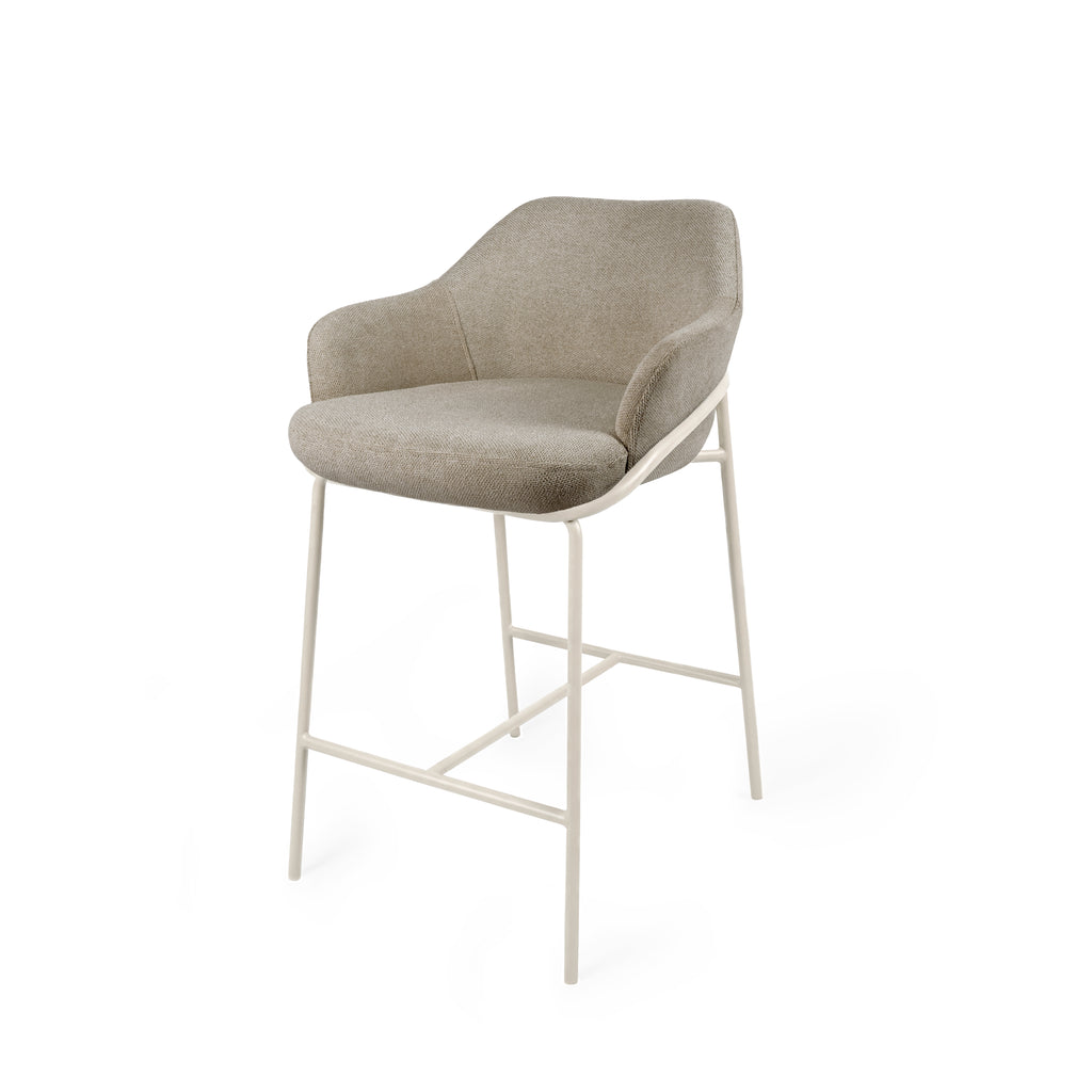Taburete Thomas - Beige / Taupe