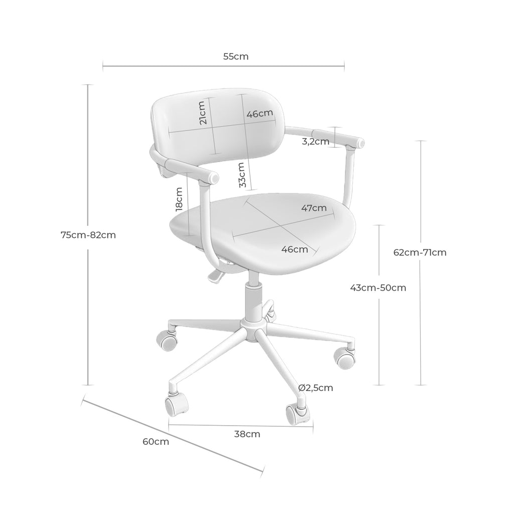 Silla de Oficina Oxford