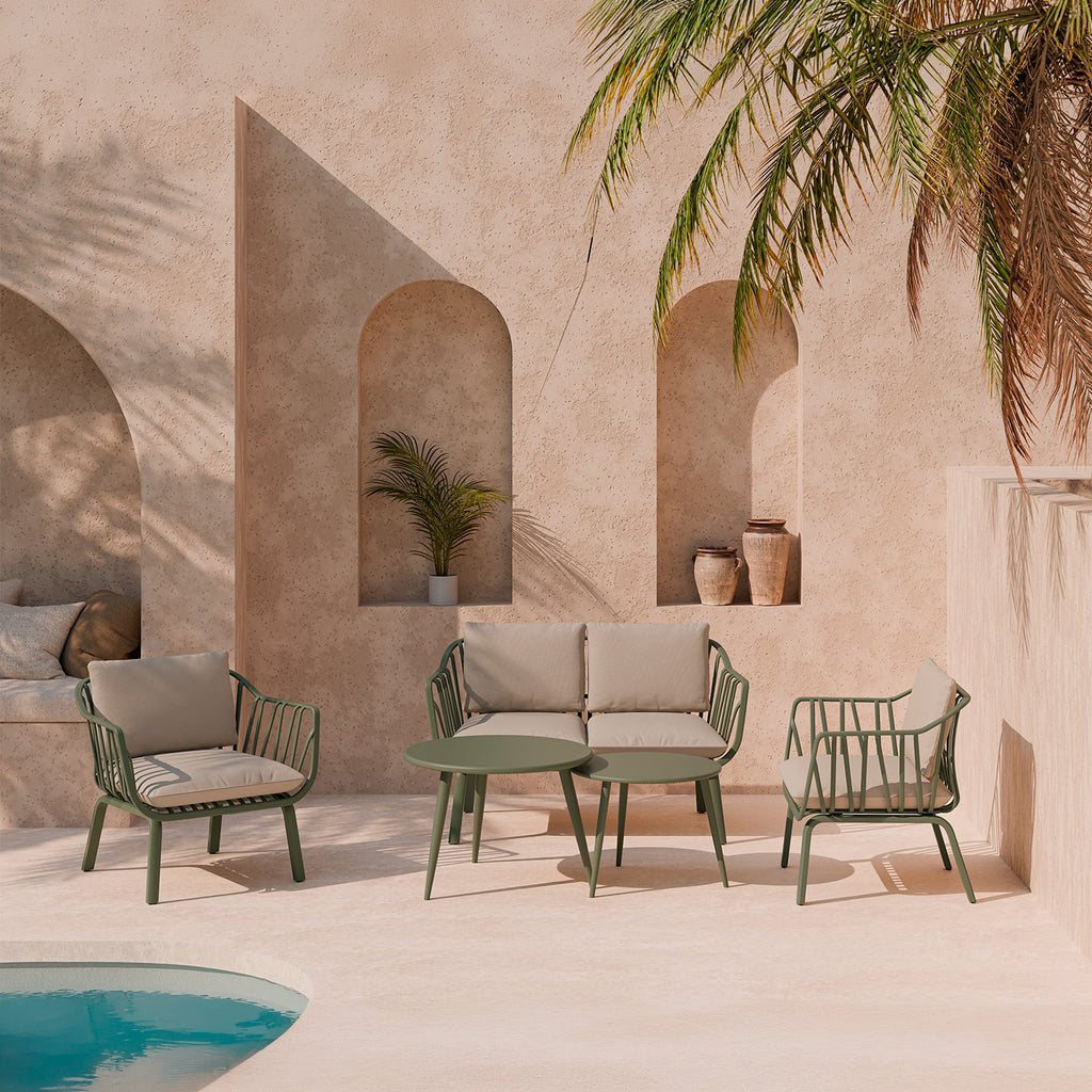 Conjunto Jardín Mikonos Verde 2