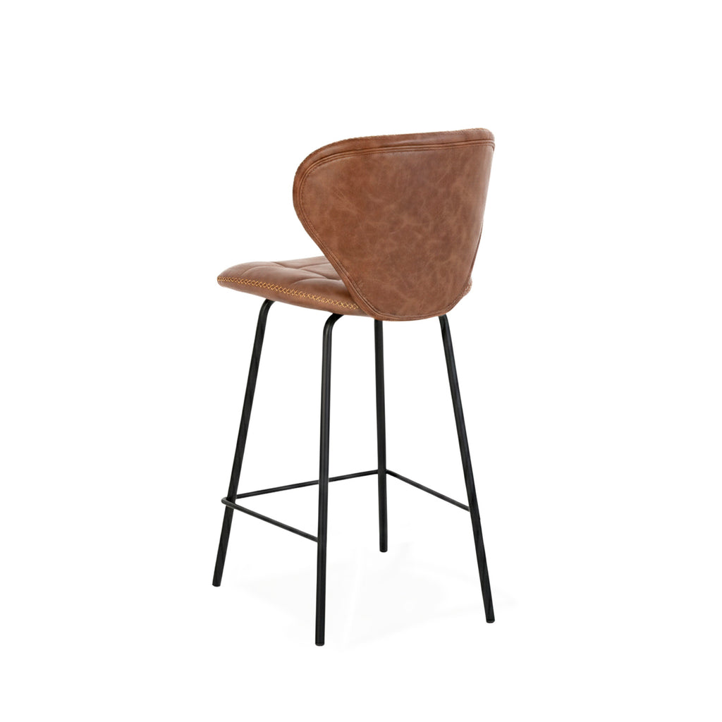 Taburete William Marron