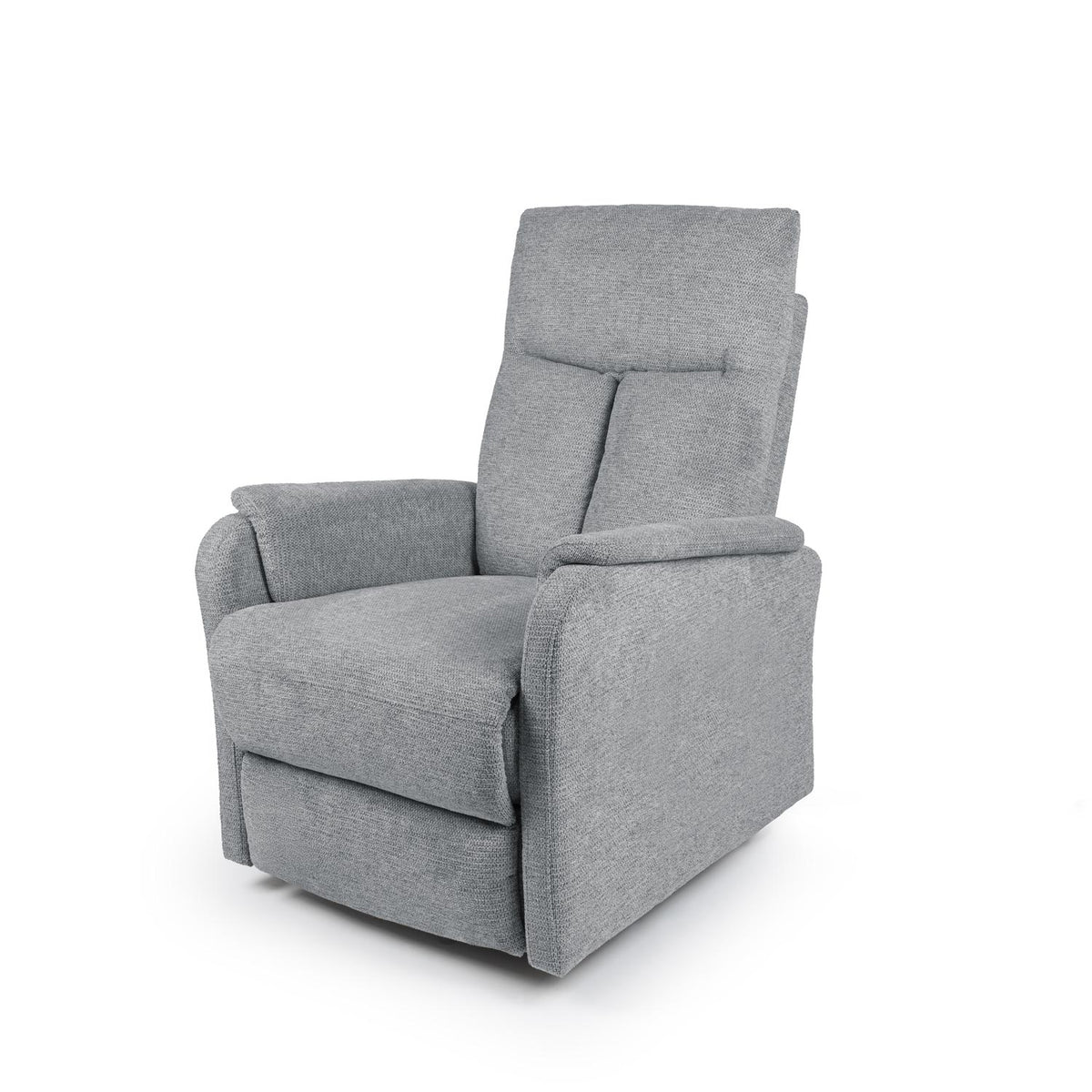 Sillón relax Kasumi gris claro con elevador