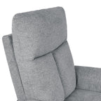 Sillón relax Kasumi gris claro manual
