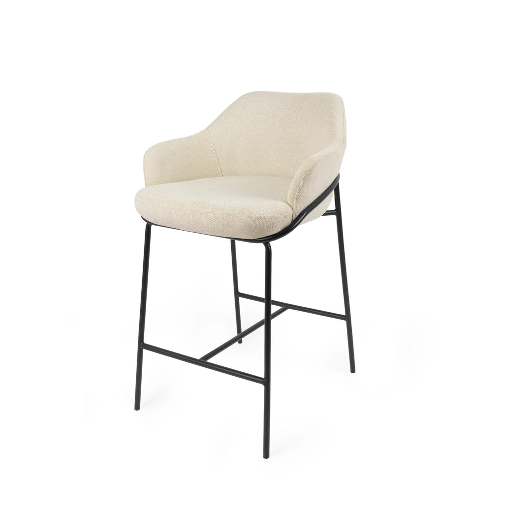 Taburete Thomas - Negra / Beige