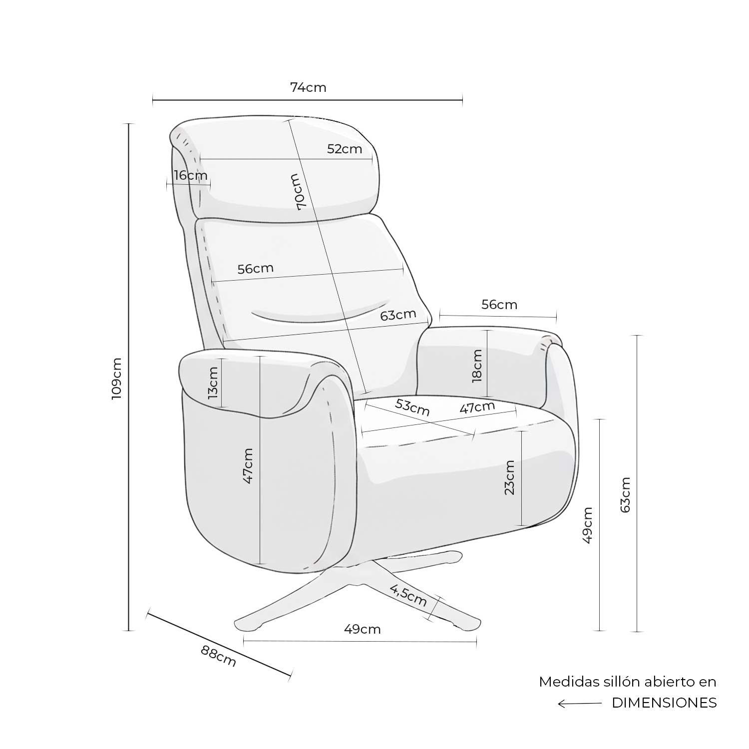 Sillón Tamiko