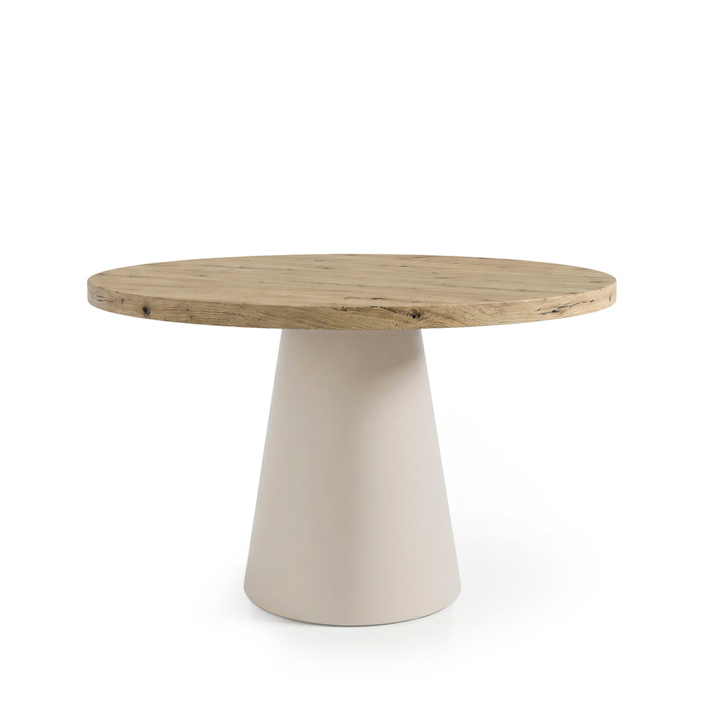 Mesa Holly Ø100 Pata Beige 3